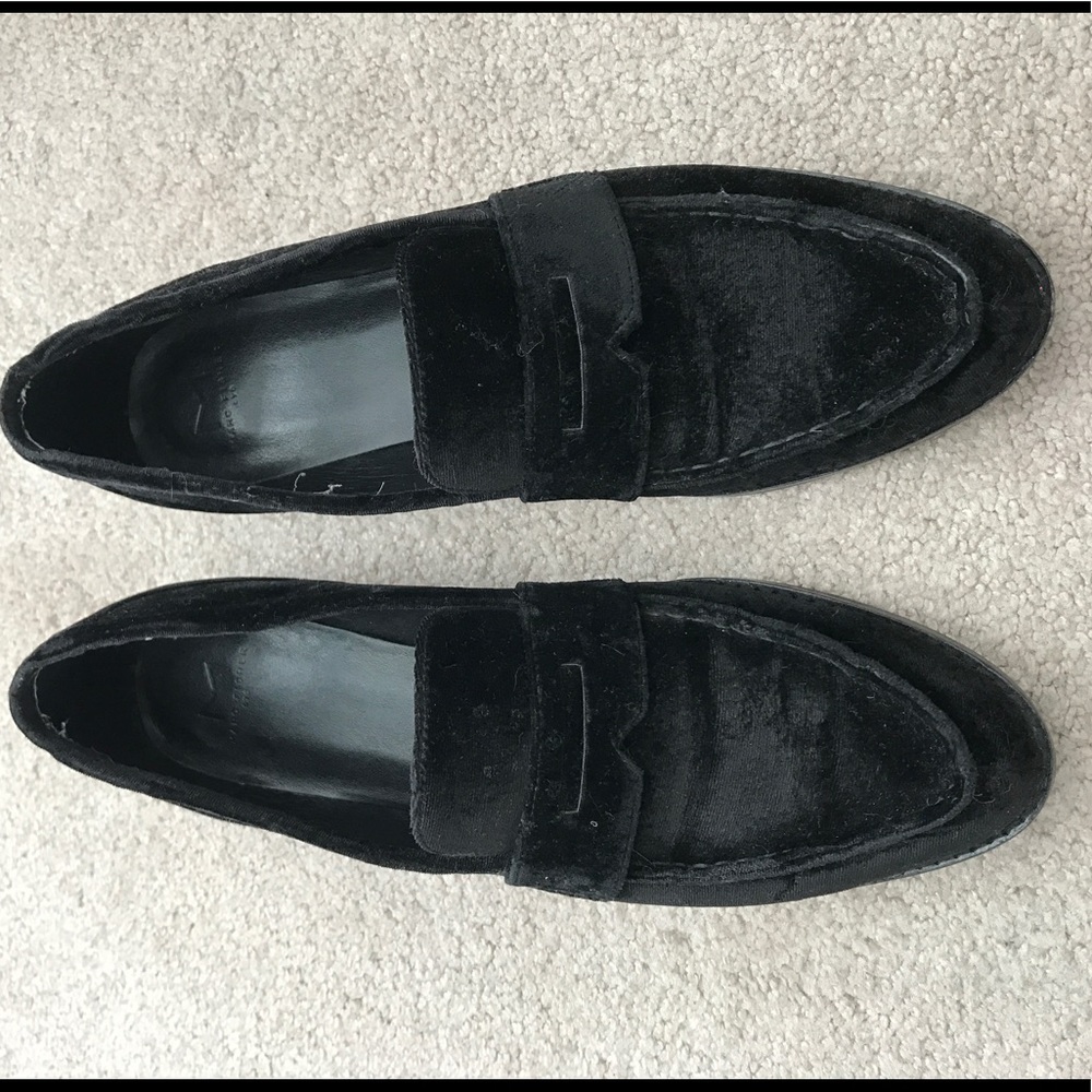 Marc Fisher Velvet Loafers